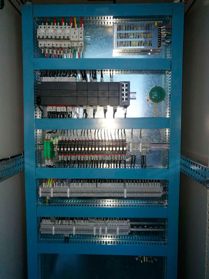 赤峰市電廠2x20t啟動鍋爐plc電控系統(tǒng)